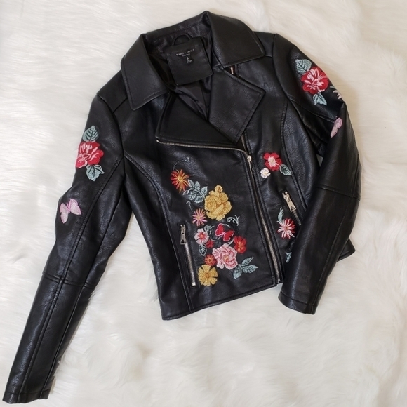 Embroidered Leather Jackets